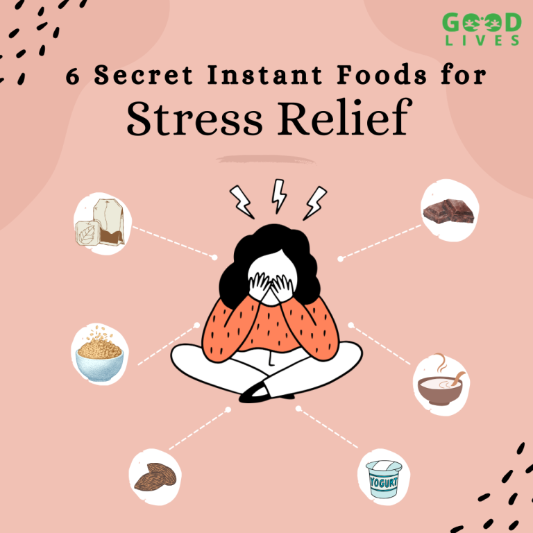 6 secret instant foods for stress relief