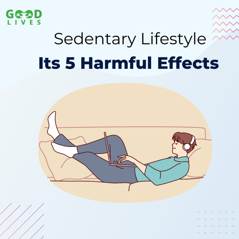 Sedentary Lifestyle: Its’ 5 Harmful Effects