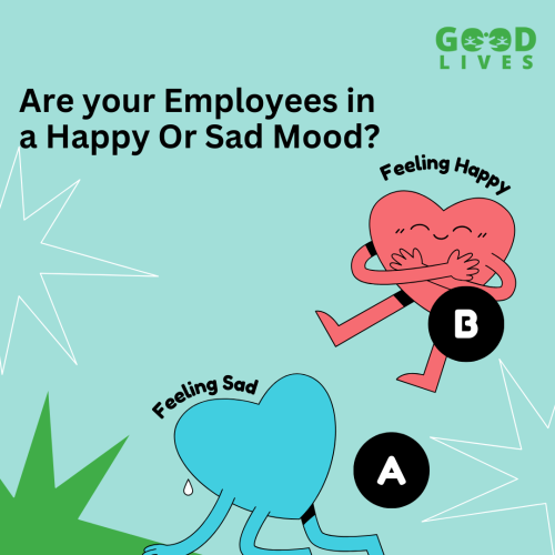 ARE YOUR EMPLOYEES IN A HAPPY OR SAD MOOD?