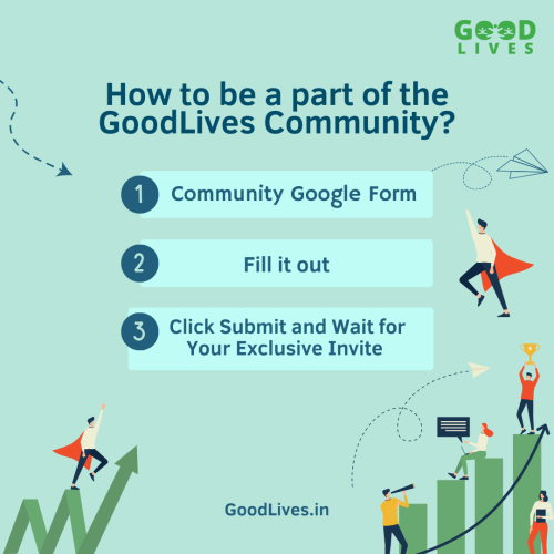 How to be a part of the GoodLives Community?